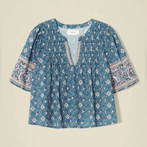 NWT - Xirena Women’s “Micah” Top in Teal Fete